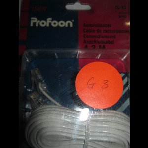 Profoon ISDN aansluitsnoer 4.3 mtr IS-43