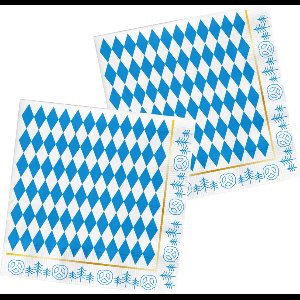 Folat - Servetten Oktober bier festival 33 x 33 cm - 20 stuks.