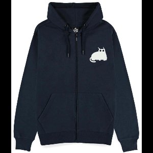 Exploding Kittens - Back Print Vest met capuchon - M - Donkerblauw