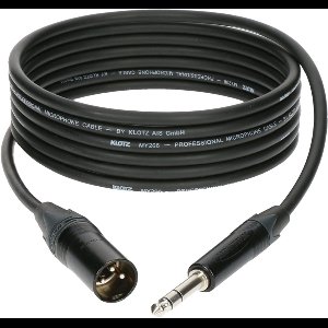 KLOTZ AIS GmbH M1MS1B audio kabel 1 m XLR (3-pin) 6.35mm Zwart