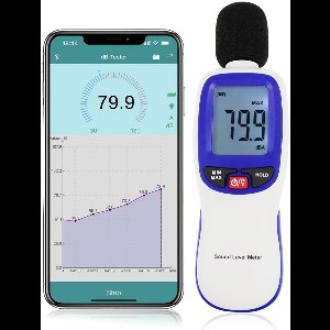 Professionele Decibelmeter - DB Meter - Geluidsmeter - Wit