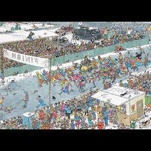 Elfstedentocht - Jan van Haasteren - puzzel van 1000 stukjes