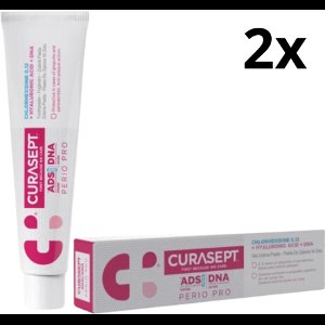 Curasept ADS DNA Perio Pro Tandpasta 0,12% CHX | 2 x 75 ml | Voordeelverpakking