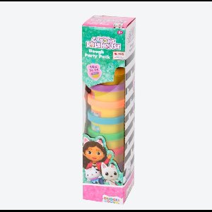Gabby’s Dollhouse Klei 10 Party Uitdeelset Pack – 10 x 26g – Kleiset voor Kinderen – Boetseerklei in Vrolijke Kleuren - Netflix – Creatief Speelgoed – Gabby’s Poppenhuis – Ideaal Cadeau voor Meisjes & Jongens – Voor Peuters en Kleuters – Vanaf 3 Jaar