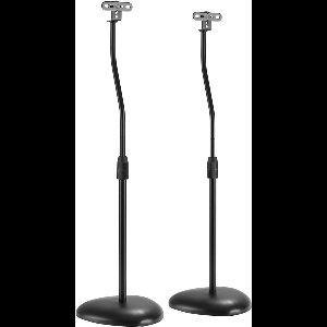 White-Label® Luidspreker Standaard - Speaker Statief - Luidsprekerstandaard - Zwart