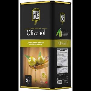 Antik Dağ Natuurlijke Virgin Olijfolie 5L - 5000ml – Koudgeperst – Premium kwaliteit – Geschikt voor koken, bakken en salades