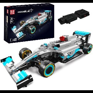 Mouldking 13171 - Formule One - Mercedes AMG - Russel - 1257 onderdelen - bestuurbaar - Past op alle bekende merken - bouwset - bouwpakket