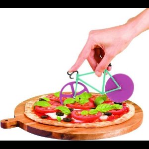 Doiy Racefiets Pizzasnijder - Mint - Roze