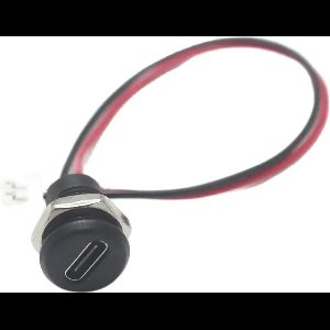 Inbouw USB-C poort - 2 aderig - 5 Volt