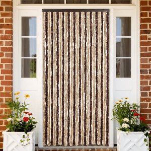 Dutchers® Velours Kattenstaart Gordijn - 100x200 - Vliegengordijn - Deurhor - Horgordijn - Vlieg Gordijn