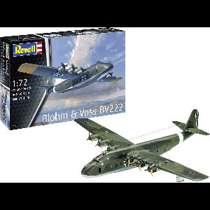 Revell Modelbouwpakket Vliegtuigen - 03792 Blohm - Voss BV 222 - Propeller Vliegtuig Plastic - 1:72 - Modelbouw