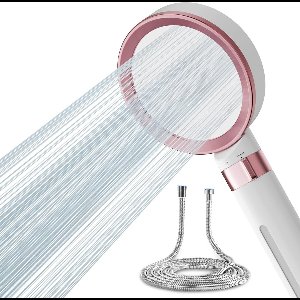 Lexium Ionische Douchekop - Waterbesparende Douchekop - Douchekop met Filter - Handdouche met Hoge druk en Filter