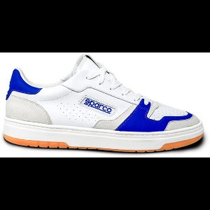 Sparco S-URBAN Blauw – Unisex Tennis Style Sneakers met Retro Racing Look - Blauw - Maat - 45