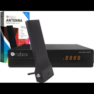 Rebox DVBT2 Indoor Pakket - DVB-T2 ontvanger plus DVB-T2 antenne