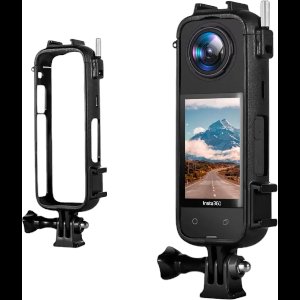 Frame 4 Insta360 One X4 - Microfoon Mount Voor Insta360 - Mount 4 Insta360 x4 Light - beschermhoes - Insta360 x4 beschermend frame - Anti Val - Mount Accessoires 4 Insta360