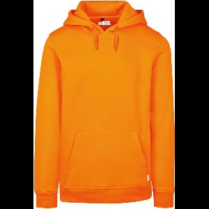 Basic hoodie - oranje - S - soBAD. | Hoodie | 100% Organic | Unisex | Sweater heren | Sweater dames