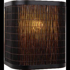 Lucide TAGALOG - Wandlamp - 1xE27 - Zwart - Japandi
