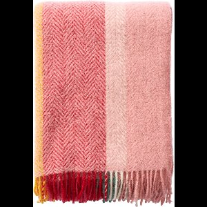 Klippan wollen plaid Birka- Flower- 130x200cm