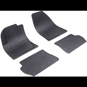 Rubber automatten geschikt voor Ford Fiesta mk6 (2002-2008), Ford Fusion (2002-2012), Mazda 2 (DY) (2003-2007)