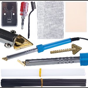 Blue Lark 80W BL80W soldeerbout van het ijzertype met een set accessoires (kunststof, gaas) Elektrische S-serie