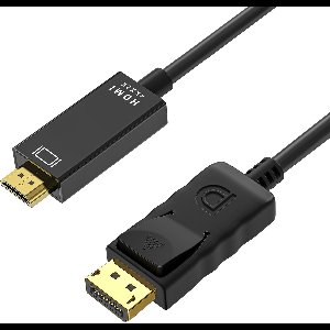 DisplayPort naar HDMI-kabel - 1 meter 80