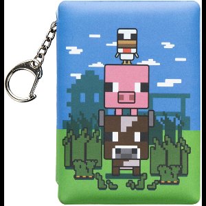 Paladone Products Minecraft Keychain Puffy Notepad Keyrings