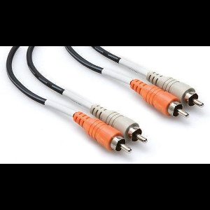 Hosa tulp-tulp audio kabel, stereo, 2 meter, CRA-202