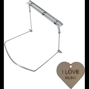 Fender Mondharmonica Houder - Neksteun - Nekhouder - Met Specter Sleutelhanger