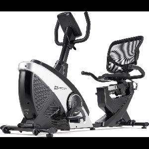 Hop-Sport Hometrainer HS-070L – Fiets-Ergometer met Bluetooth, App-Besturing & 32 Weerstandsniveaus, 12 Programma’s (Zilver)