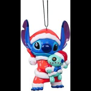 Disney 3D Stitch Met Scrump Kersthanger