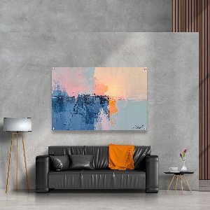 Luxe Plexiglas Schilderij Sunrise | 100x75 cm | Woonkamer | Slaapkamer | Kantoor | Muziek | Design | Art | Modern | ** 5MM DIK**