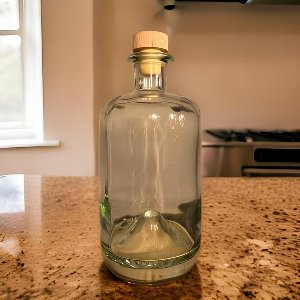 Stijlvolle Apothekersfles - 500ml - Decoratief - Met Dopkurk - Ambachtelijk Design - Gratis Verzending!