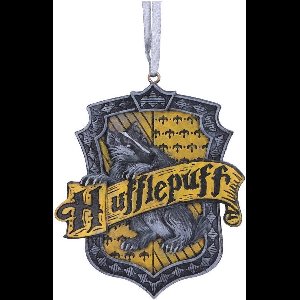 Nemesis Now Harry Potter - Hufflepuff Crest Kerstbal - Multicolours