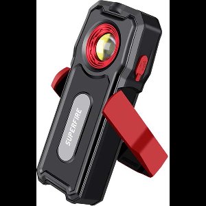 Werklamp. Werkplaats zaklamp Superfire G18-S, 500lm, USB