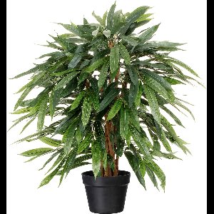 Kopu® Kunstplant Ficus Benjamina 80 cm in zwarte pot - Nepplant