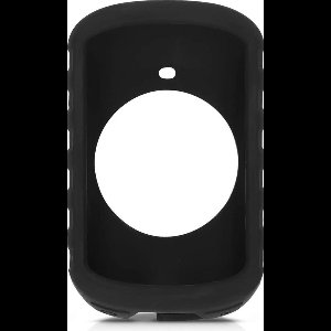 Beschermhoesje + screenprotector voor Garmin Edge 830 - Siliconen beschermhoes voor fietsnavigatie - zwart