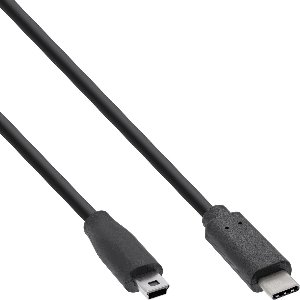 USB C naar USB Mini B kabel 2 meter