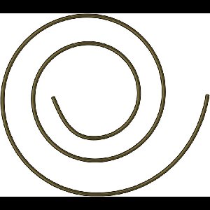 PB Products - Sinking Rig Tube - 2 meter - Silt