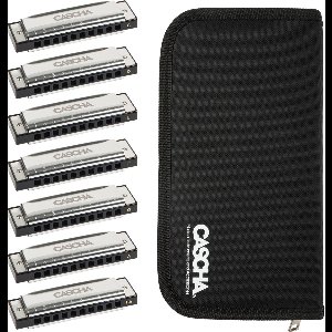 Cascha Verlag Blues Mundharmonika Set - Mondharmonica