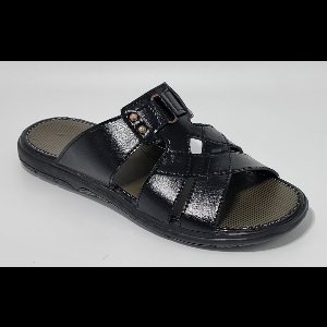 Walking - Slippers Heren - Licht Gewicht Heren Slippers - Slippers met een Zacht Voetbed - Zwart – Maat 42