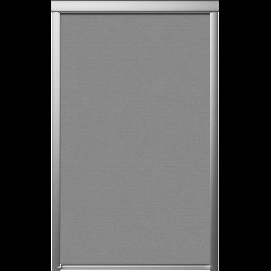 Eenvoudig bevestigbaar verduisterend rolgordijn, gemaakt voor VELUX MK06, Grijs - Snelle installatie, boren niet nodig