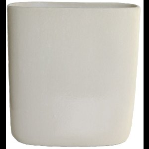 Lugo Ovaal Ivoor L 37 x D 14 x H 30