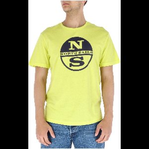 NS Circular Logo Tee Short Sleeve - Yellow Shirts