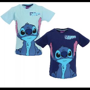 Stitch T-shirt Donkerblauw – Maat 98 – Disney – Korte Mouwen – Jongens & Meisjes