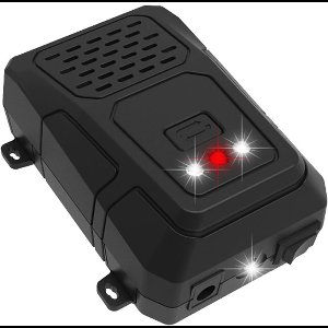 Crrynuo - Ultrasoon muizenverjager voor in de auto- Vierkant - Zwart - 3V - Met Intelligente Auto-Detectie - Veilig voor Honden en Katten