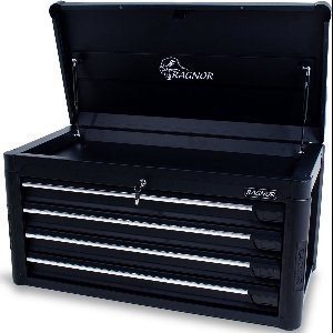 Gereedschapskist 'Vision' – 100 cm Leeg | 4 Volledig Uittrekbare Lades – Bovenvak Onder Deksel – Zijborden, Anti-Omval & Cilinderslot – Compact, Professioneel & Flexibel