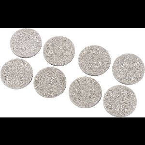 TRU COMPONENTS FP3805BN Viltdoppen Zelfklevend, Rond Grijs (Ø x h) 38 mm x 5 mm 8 stuk(s)