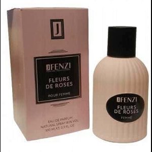 Chypre Bloemige merkgeur voor dames JFenzi - Fleurs de Roses EDP For her - 100ml - 80%