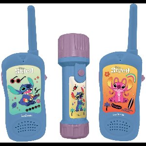 De Stitch avonturenset met walkies talkies en zaklamp/kompas