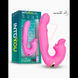 IY - Bimby - Knabbelende en Dubbel Tapping Vibrator - App Control - Roze